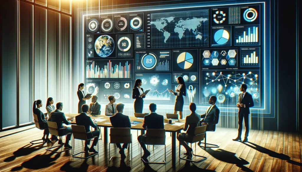 business discussion for growing company