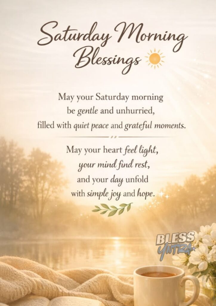 why-saturday-morning-blessings