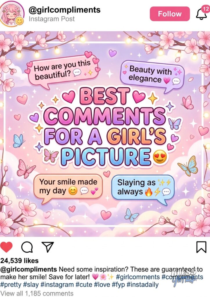 cute-comments-for-girls