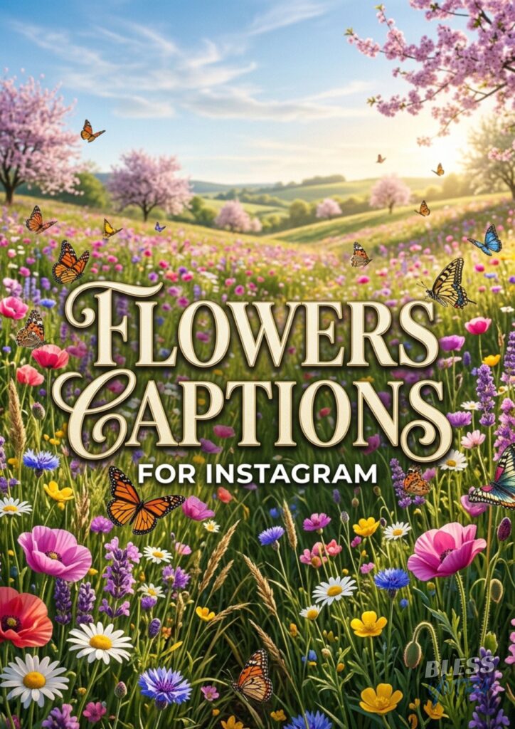 short-flower-captions